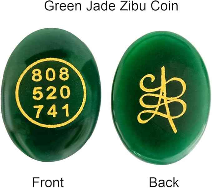 Green Jade Zibu Coin 💫
